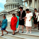 Sen. Patty Murray, D-Wash; Sen. Barbara Mikulski, D-Md.; National Organization for Women President Patricia Ireland; Sen. Dianne Feinstein, D-Calif., and Sen. Barbara Boxer, D-Calif, announcing their opposition to abortion restrictions, 1993, AP